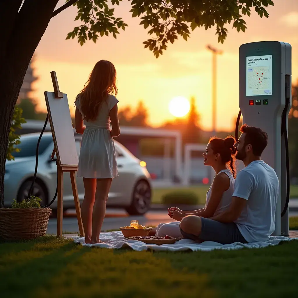 Modern office environment