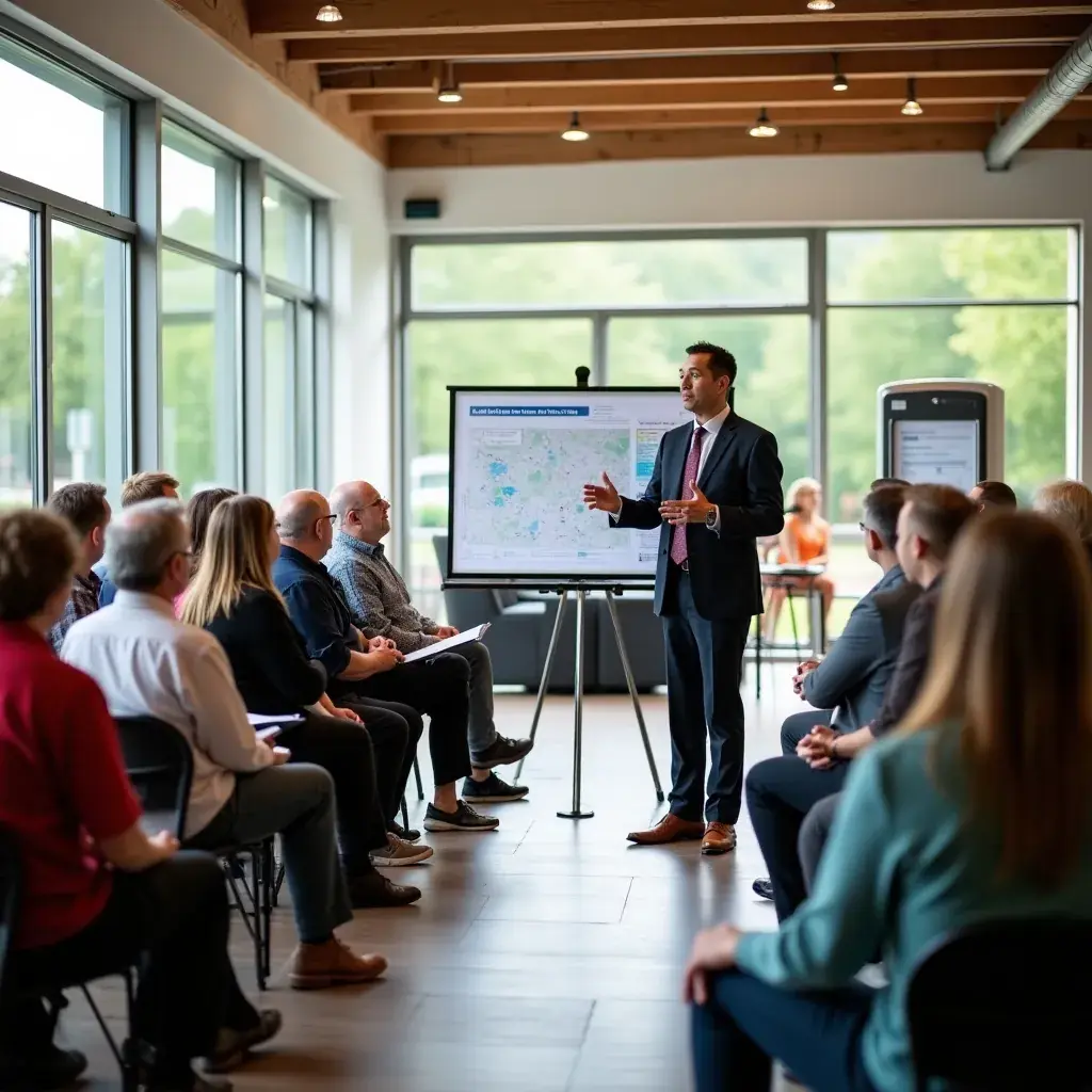 Professional team collaboration